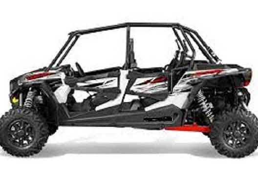 Polaris RZR 1000cc 4-Seat Half-Day Rental